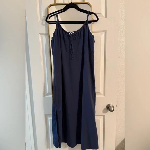 Old Navy Dark Blue Midi Dress